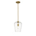 Z-Lite Joliet Olde Brass Pendant 473P9-OBR | theLightShop