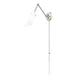 Z-Lite Julia Swing-Arm Wall Lamp Brushed Nickel 1 Light 350S-BN | theLightShop