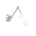 Z-Lite Julia Swing-Arm Wall Lamp Brushed Nickel 1 Light 350S-BN | theLightShop