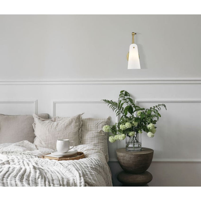 Z-Lite Julia Swing-Arm Wall Lamp Modern Gold 1 Light 350S-MGLD | theLightShop