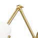 Z-Lite Julia Swing-Arm Wall Lamp Modern Gold 1 Light 350S-MGLD | theLightShop