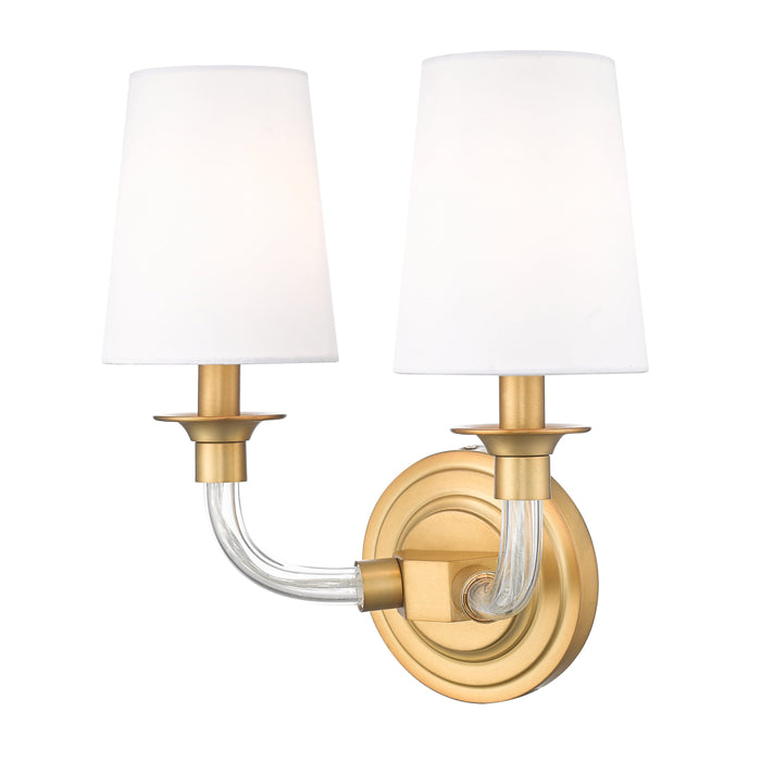 Z-Lite Katerina 2 Light Wall Sconce - Rubbed Brass