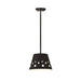 Z-Lite Katie Matte Black 1 Light Chandelier 6014-12MB | theLightShop