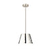 Z-Lite Katie Polished Nickel 1 Light Chandelier 6014-12PN | theLightShop