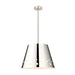 Z-Lite Katie Polished Nickel 1 Light Chandelier 6014-18PN | theLightShop