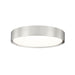 Z-Lite Kawan Flushmount Brushed Nickel LED 1 Light 16 Inch 1014F16-BN-LED | theLightShop