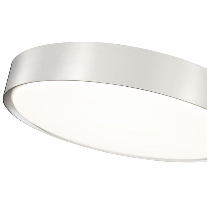 Z-Lite Kawan Flushmount Brushed Nickel LED 1 Light 20 Inch 1014F20-BN-LED | theLightShop