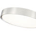 Z-Lite Kawan Flushmount Brushed Nickel LED 1 Light 20 Inch 1014F20-BN-LED | theLightShop