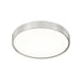 Z-Lite Kawan Flushmount Brushed Nickel LED 1 Light 20 Inch 1014F20-BN-LED | theLightShop