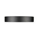Z-Lite Kawan Flushmount Matte Black LED 1 Light 16 Inch 1014F16-MB-LED | theLightShop