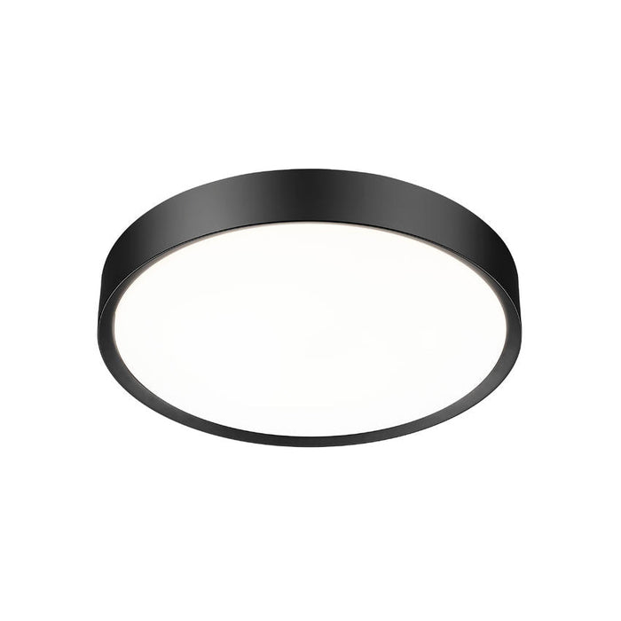 Z-Lite Kawan Flushmount Matte Black LED 1 Light 20 Inch 1014F20-MB-LED | theLightShop