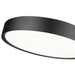 Z-Lite Kawan Flushmount Matte Black LED 1 Light 20 Inch 1014F20-MB-LED | theLightShop