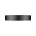Z-Lite Kawan Flushmount Matte Black Modern Gold LED 1 Light 16 Inch 1014F16-MB-MGLD-LED | theLightShop