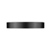Z-Lite Kawan Flushmount Matte Black Modern Gold LED 1 Light 20 Inch 1014F20-MB-MGLD-LED | theLightShop
