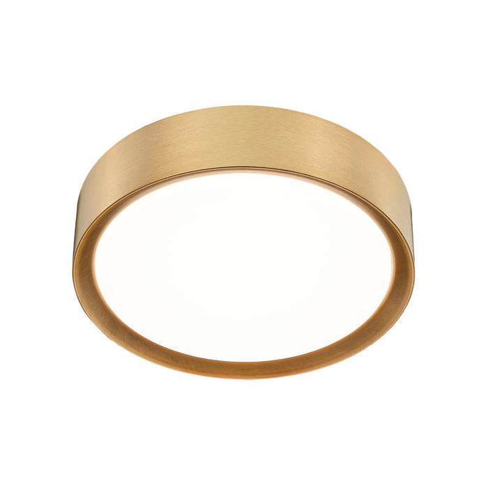 Z-Lite Kawan Flushmount Modern Gold LED 1 Light 12 Inch 1014F12-MGLD-LED | theLightShop