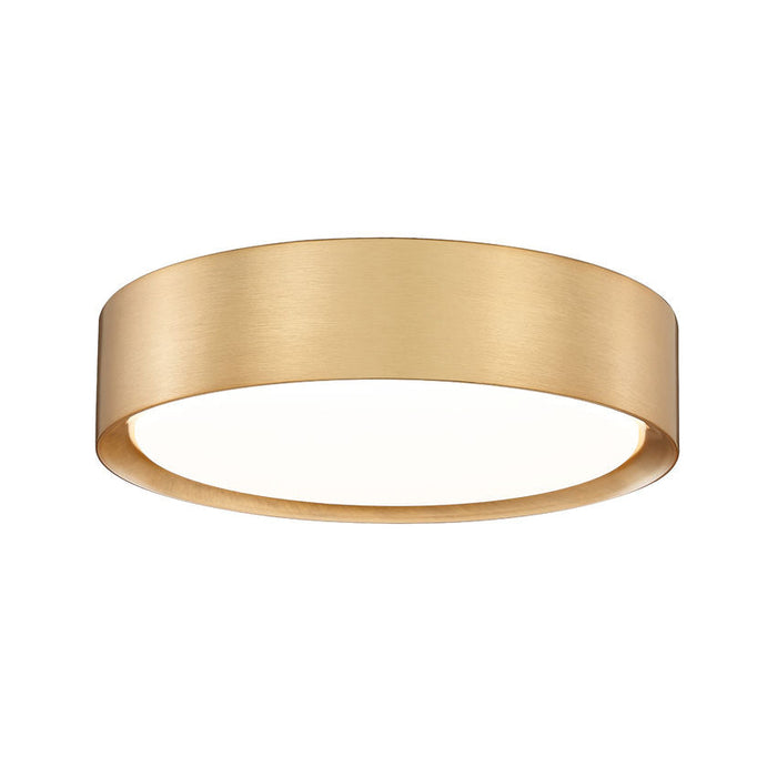 Z-Lite Kawan Flushmount Modern Gold LED 1 Light 12 Inch 1014F12-MGLD-LED | theLightShop