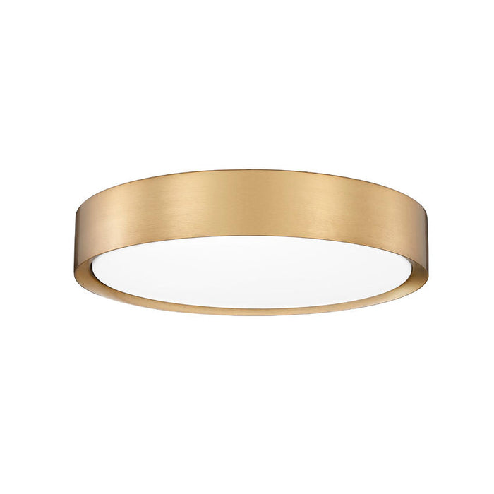 Z-Lite Kawan Flushmount Modern Gold LED 1 Light 16 Inch 1014F16-MGLD-LED | theLightShop