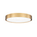 Z-Lite Kawan Flushmount Modern Gold LED 1 Light 20 Inch 1014F20-MGLD-LED | theLightShop