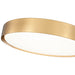 Z-Lite Kawan Flushmount Modern Gold LED 1 Light 20 Inch 1014F20-MGLD-LED | theLightShop