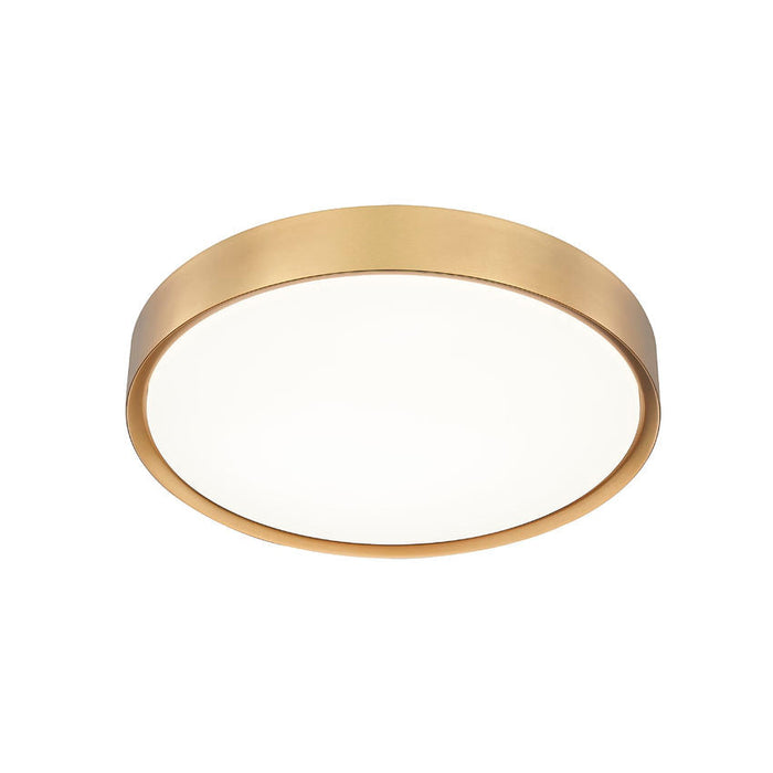 Z-Lite Kawan Flushmount Modern Gold LED 1 Light 20 Inch 1014F20-MGLD-LED | theLightShop