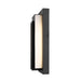Z-Lite Keaton Black LED 1 Light Outdoor Wall Sconce 520S-BK-LED | theLightShop