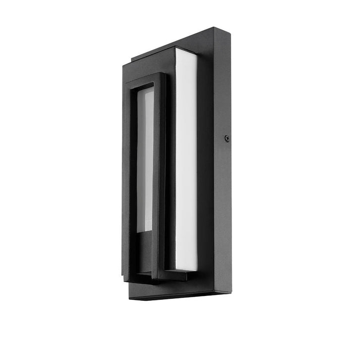 Z-Lite Keaton Black LED 1 Light Outdoor Wall Sconce 520S-BK-LED | theLightShop