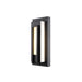 Z-Lite Keaton Black LED 1 Light Outdoor Wall Sconce 520S-BK-LED | theLightShop
