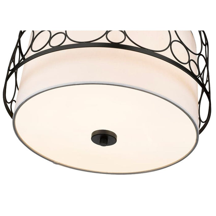 Z-Lite Kendall Matte Black 3 Light Pendant 197-17MB | theLightShop