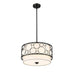Z-Lite Kendall Matte Black 3 Light Pendant 197-17MB | theLightShop