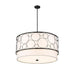 Z-Lite Kendall Matte Black 5 Light Pendant 197-32MB | theLightShop