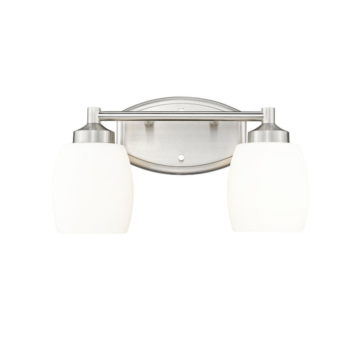 Z-Lite Kendrick Vanity Brushed Nickel 2 Light 745-2V-BN | theLightShop