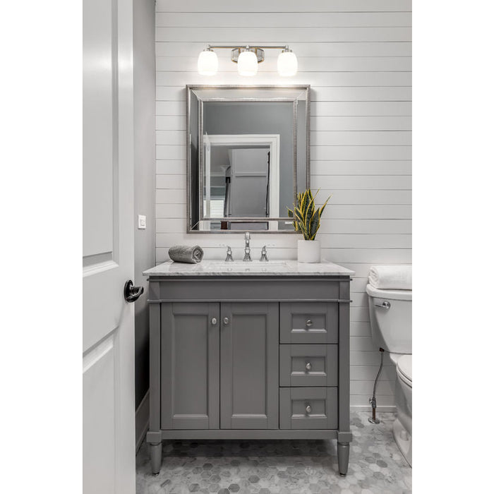 Z-Lite Kendrick Vanity Brushed Nickel 3 Light 745-3V-BN | theLightShop