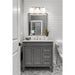Z-Lite Kendrick Vanity Brushed Nickel 3 Light 745-3V-BN | theLightShop