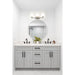 Z-Lite Kendrick Vanity Brushed Nickel 3 Light 745-3V-BN | theLightShop