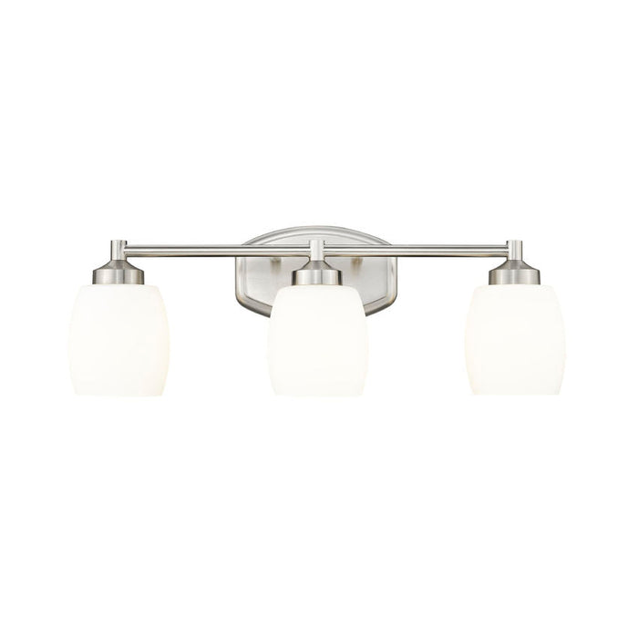 Z-Lite Kendrick Vanity Brushed Nickel 3 Light 745-3V-BN | theLightShop