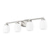 Z-Lite Kendrick Vanity Brushed Nickel 4 Light 745-4V-BN | theLightShop