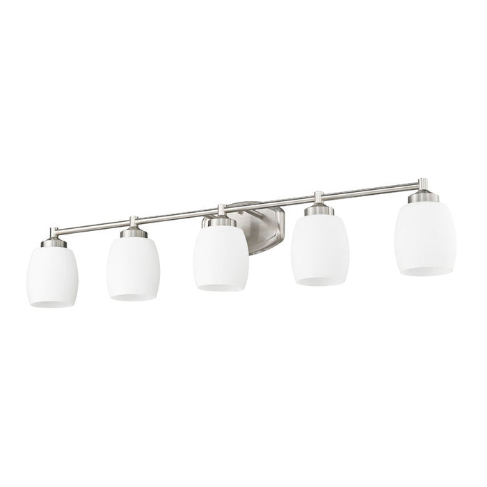Z-Lite Kendrick Vanity Brushed Nickel 5 Light 745-5V-BN | theLightShop