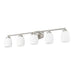 Z-Lite Kendrick Vanity Brushed Nickel 5 Light 745-5V-BN | theLightShop