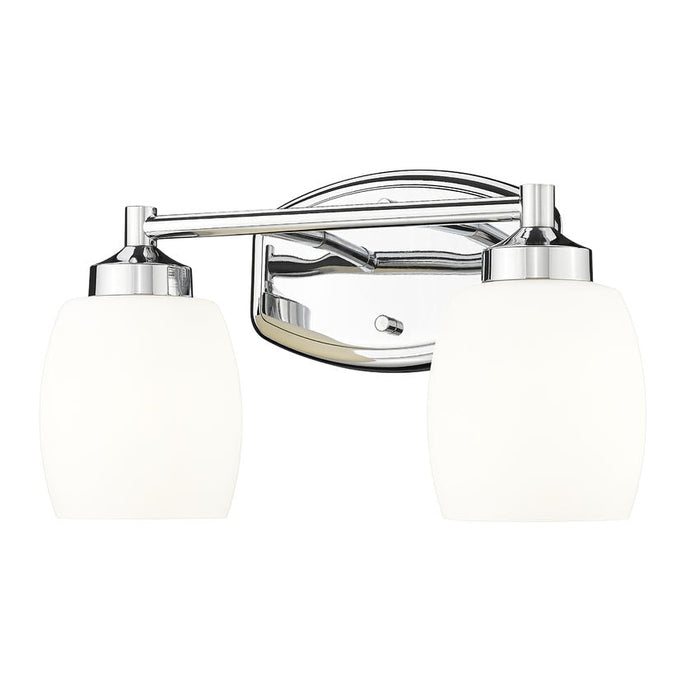 Z-Lite Kendrick Vanity Chrome 2 Light 745-2V-CH | theLightShop