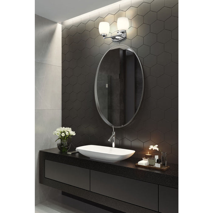 Z-Lite Kendrick Vanity Chrome 2 Light 745-2V-CH | theLightShop