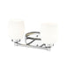 Z-Lite Kendrick Vanity Chrome 2 Light 745-2V-CH | theLightShop