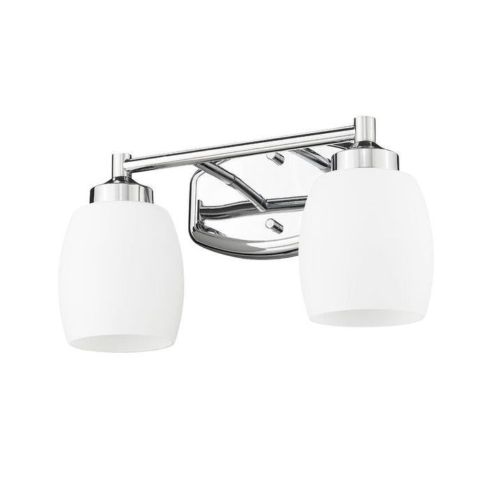 Z-Lite Kendrick Vanity Chrome 2 Light 745-2V-CH | theLightShop