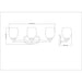 Z-Lite Kendrick Vanity Chrome 3 Light 745-3V-CH | theLightShop