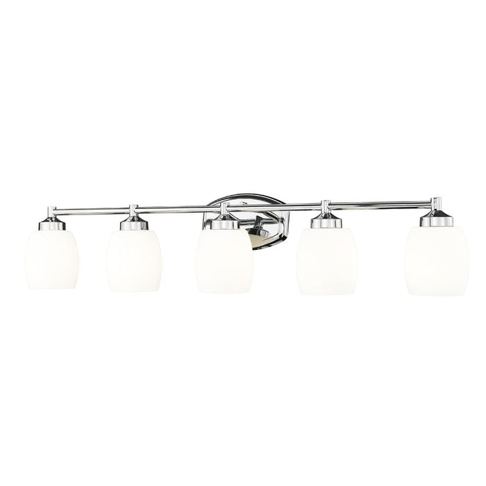 Z-Lite Kendrick Vanity Chrome 5 Light 745-5V-CH | theLightShop