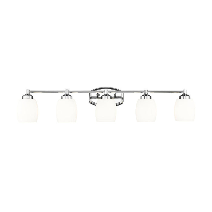 Z-Lite Kendrick Vanity Chrome 5 Light 745-5V-CH | theLightShop