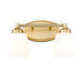 Z-Lite Kendrick Vanity Luxe Gold 2 Light 745-2V-LG | theLightShop