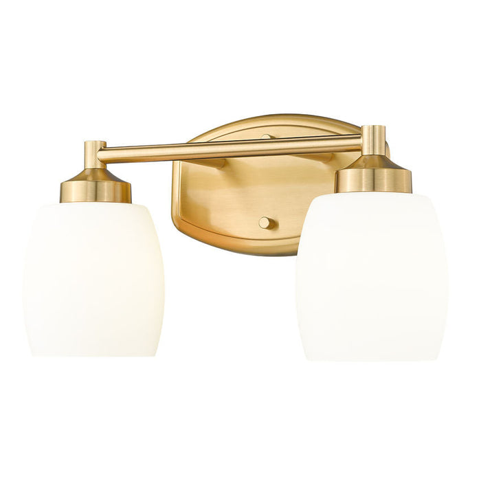 Z-Lite Kendrick Vanity Luxe Gold 2 Light 745-2V-LG | theLightShop