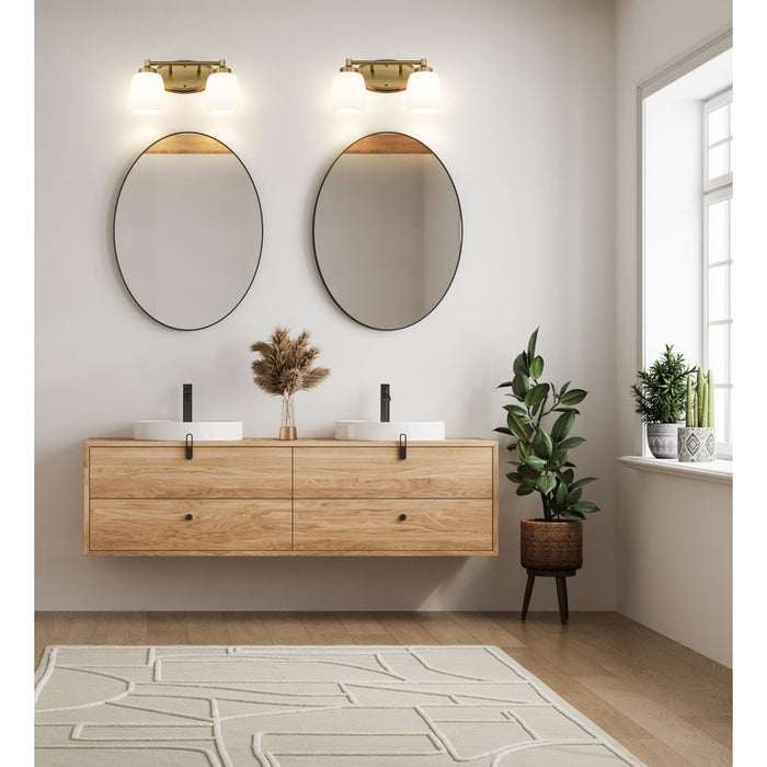 Z-Lite Kendrick Vanity Luxe Gold 2 Light 745-2V-LG | theLightShop