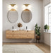 Z-Lite Kendrick Vanity Luxe Gold 2 Light 745-2V-LG | theLightShop