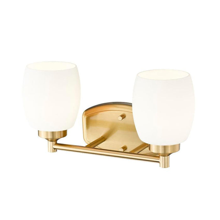 Z-Lite Kendrick Vanity Luxe Gold 2 Light 745-2V-LG | theLightShop
